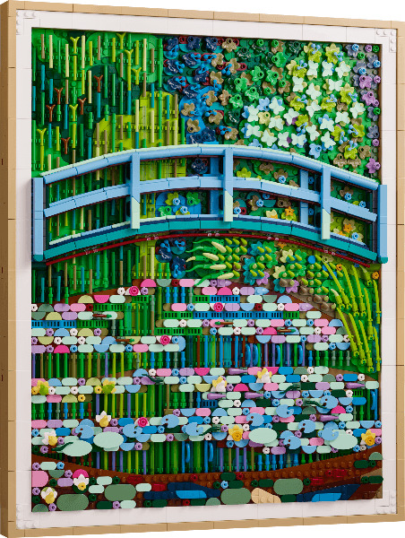 LEGO Claude Monet - Bridge over a Pond of Water Lilies (31220-1) set, 2026