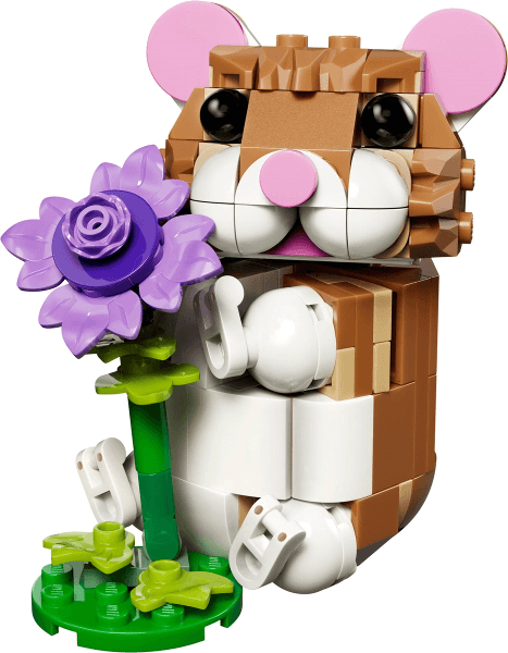 LEGO Cute Hamster with a Flower (31376-1) set, 2026