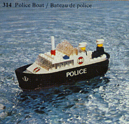 LEGO Police Boat (314-1) set