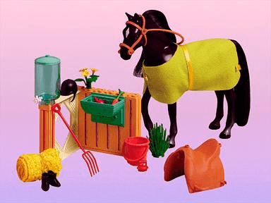 LEGO Horse Stable (3144-1) set, 1999
