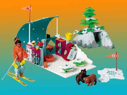 LEGO Carla's Winter Camp (3148-1) set