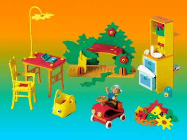 LEGO Playroom for the Baby Thomas (3152-1) set, 2000