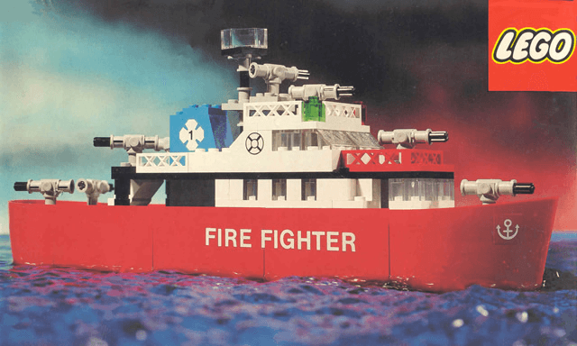 LEGO Fire Fighter Ship (316-1) set, 1978