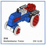 LEGO Farm Tractor (316-2) set, 1963