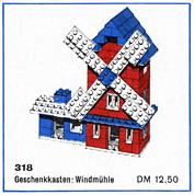 LEGO Windmill Set (Mill) (318-1) set, 1963