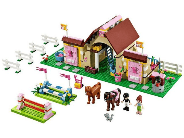 LEGO Heartlake Stables (3189-1) set, 2012