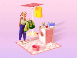 LEGO Laundry Room (3202-1) set