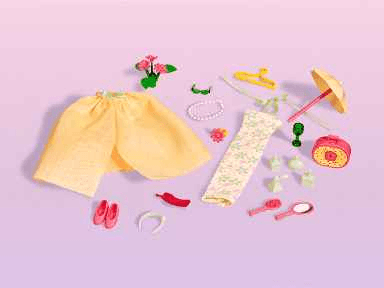 LEGO Party Dress and Accessories (3210-1) set, 1998