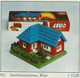 LEGO Town House (322-2) set