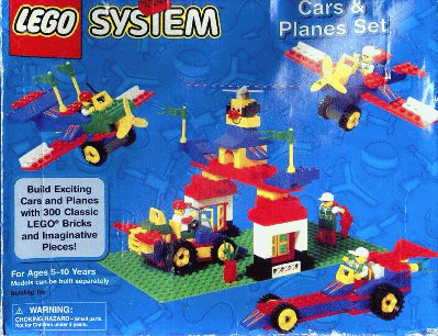 LEGO Cars and Planes (3226-1) set, 1998