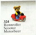 LEGO Ricky Raccoon on his Scooter (324-1) set, 1979