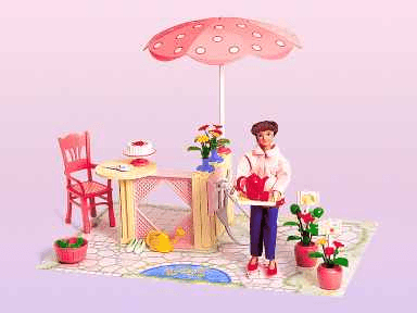 LEGO Andrea's Miniature Garden (3240-1) set, 1997