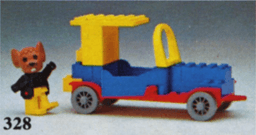 LEGO Moe Mouse's Roadster (328-1) set
