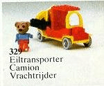 LEGO Bernard Bear and Pickup Truck (329-2) set