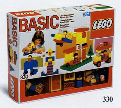LEGO Basic Building Set (330-1) set, 1985
