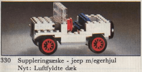 LEGO Jeep (330-3) set, 1968