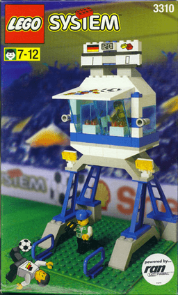 Commentator and Press Box