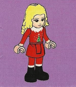 Advent Calendar 2012, Friends (Day  6) - Christina, Red Christmas Outfit