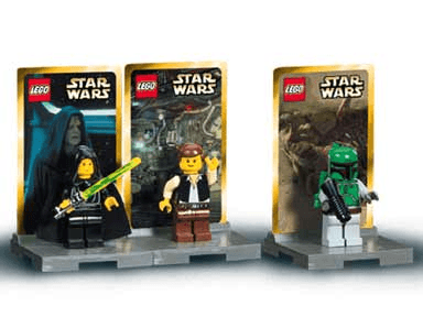 LEGO Star Wars #2 - Luke/Han/Boba Minifigure Pack (3341-1) set, 2000