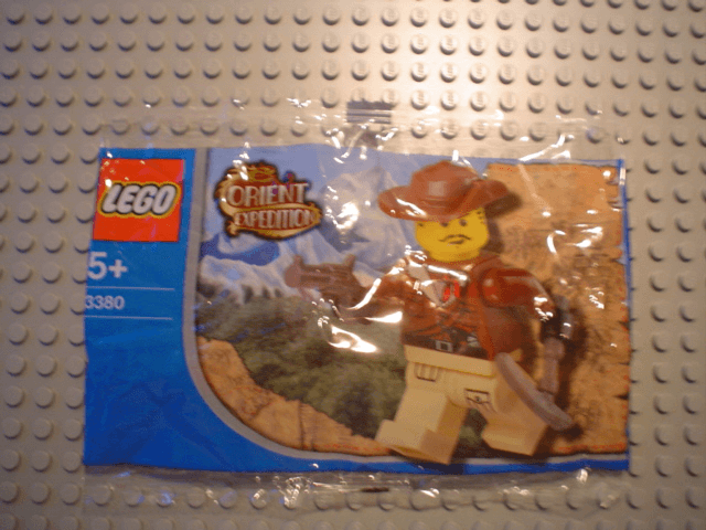 LEGO Johnny Thunder, Chupa Chups Promotional polybag (3380-1) set, 2003