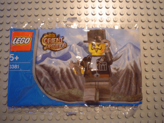 LEGO Lord Sam Sinister, Chupa Chups Promotional polybag (3381-1) set, 2003