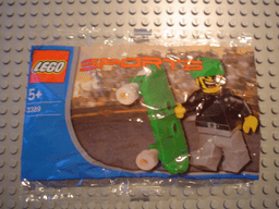 LEGO Skateboarder Bill, Chupa Chups Promotional polybag (3389-1) set