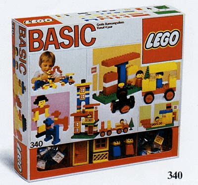 LEGO Basic Building Set (340-1) set, 1985