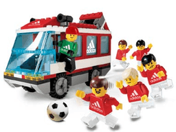 LEGO Team Transport Bus Adidas Edition (3426-1) set