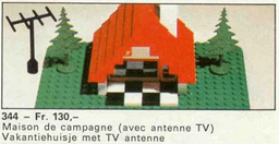 LEGO Bungalow (344-1) set