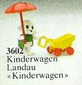 LEGO Bianca Lamb and Stroller (3602-1) set, 1980