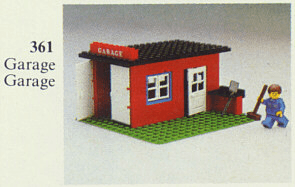 LEGO Garage (361-2) set, 1979