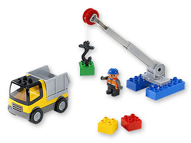LEGO Road Worker Truck (3611-1) set, 2002