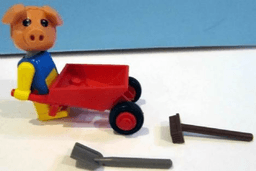 LEGO Percy Pig's Wheelbarrow (3615-1) set