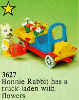 LEGO Bonnie Rabbit's Flower Truck (3627-1) set