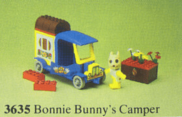 LEGO Bonnie Bunny's Camper (3635-1) set
