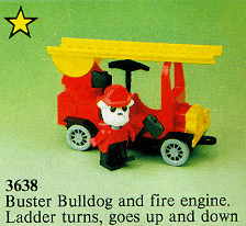 LEGO Buster Bulldog's Fire Engine (3638-1) set
