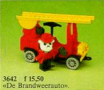 LEGO Fire Engine (3642-1) set, 1985