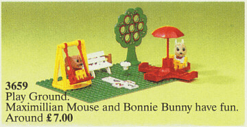 LEGO Play Ground (3659-1) set, 1987