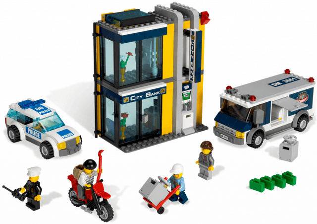 LEGO Bank & Money Transfer (3661-1) set, 2011