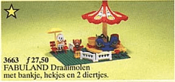 LEGO Max Mouse's Carousel (3663-1) set