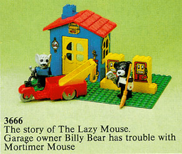 LEGO Petrol Station (3666-1) set
