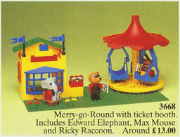 LEGO Merry-Go-Round (3668-1) set