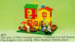 LEGO Hotel / Restaurant (3672-1) set