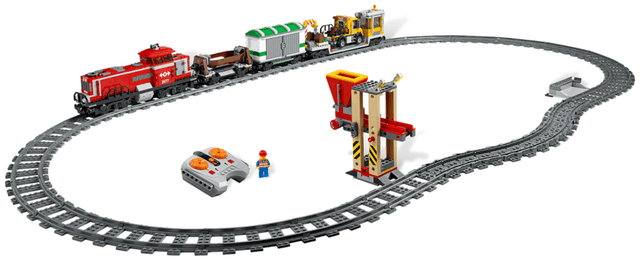 LEGO Red Cargo Train (3677-1) set, 2011