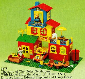 LEGO The Fabuland House (3678-1) set, 1982