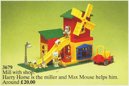 LEGO Mill with Shop (3679-1) set