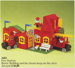LEGO Fire Station (3682-1) set