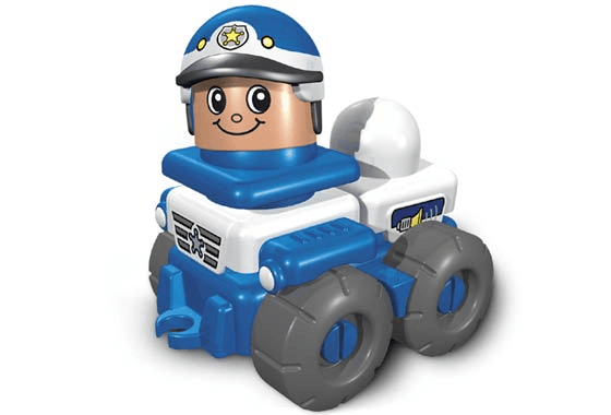 LEGO Friendly Police Car (3698-1) set, 2003