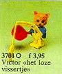 LEGO Fisherman Cornelius Cat (3701-1) set, 1982