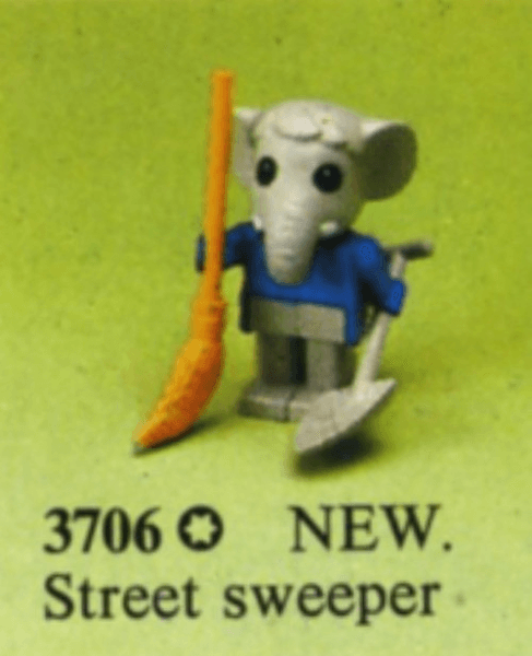 LEGO Elmer Elephant (3706-1) set, 1982